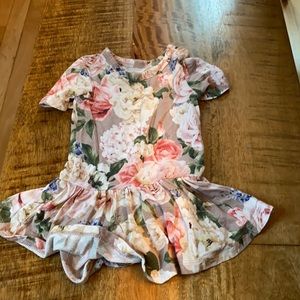 Posh Peanut Baby Twirl Skirt Bodysuit